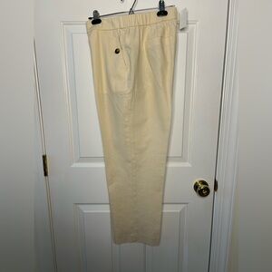 NWT:  J. Crew off white capris. Size: 12